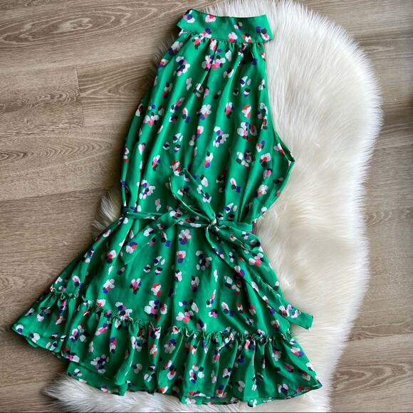 Vici Sweet Jasmine Chiffon Halter Dress - Picture 3 of 7